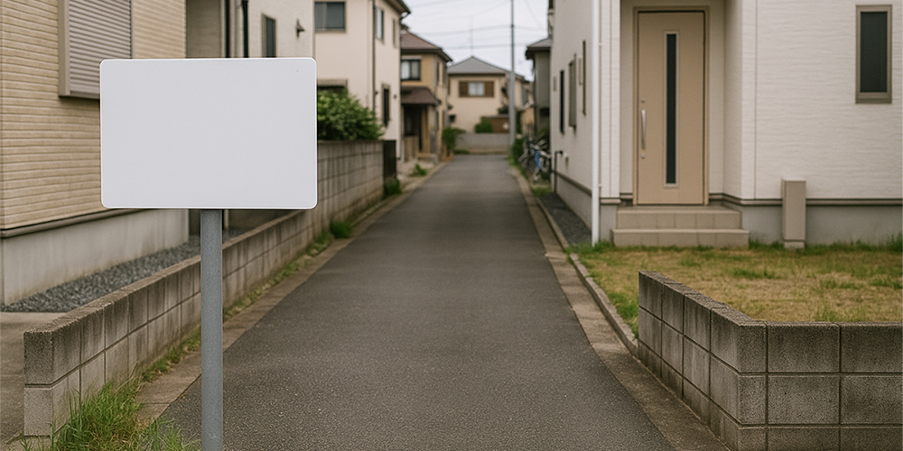 位置指定道路なのにセットバックが必要な特殊なケース